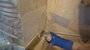 Мастер Класс Роспись пластиковой двери с применением декоративной штукатурки