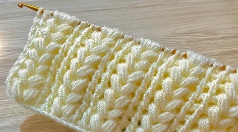 ВАУ❗ ? Очень красивое тунисское вязание крючком - Легкое вязание крючком для начинающих