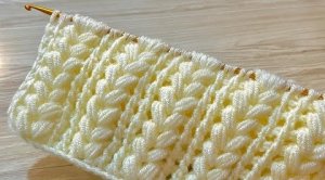 ВАУ❗ ? Очень красивое тунисское вязание крючком - Легкое вязание крючком для начинающих