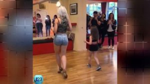 Sara López - Lady Style Kizomba - con una niña! [nuevo 2018]