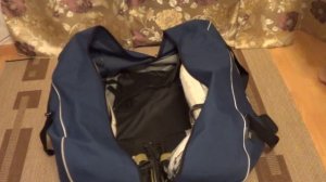 Как уложить в баул вратарскую хоккейную форму.