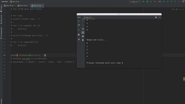 30 Days with Python - Day 21:  Iteration - For Loop