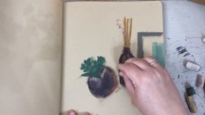 Масляная пастель | Плавлю новые цвета масляной пастели