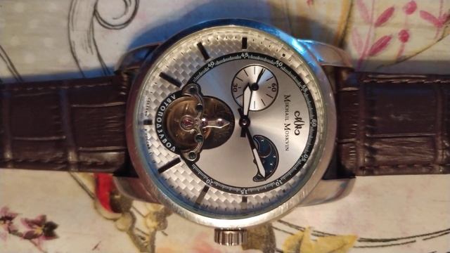 механические часы Михаил Москвин с автоподзаводом. смотреть онлайн