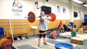 Trinity McKain (75+ kg) - 65 kg (143 lb) Clean and Jerk