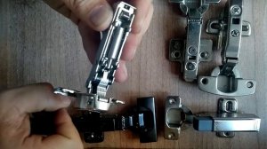 Сравнение мебельных петель с доводчиками Blum, Salice, Hettich, Hafele, DTC, DC, Muller, Ff