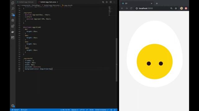 Learning - SASS/SCSS Happy Boiled Egg