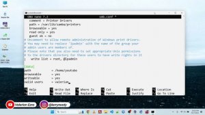 Konfigurasi File Server (Samba) Debian 12.1 pada VirtualBox - Administrasi Sistem Jaringan