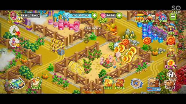 Pink Bag on Fruitful Island Chose Right Plates, Full Pie Kitchen Island Walkthrough смотреть онлайн