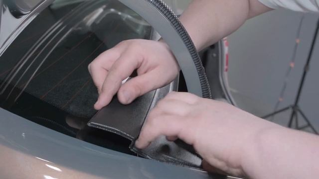 Установка накладки (жабо) в проём стекла (без скотча) для LADA Vesta / Лада Веста смотреть онлайн