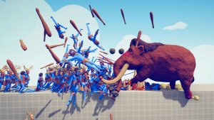 Пещерные Люди vs Мамонты - Totally Accurate Battle Simulator TABS