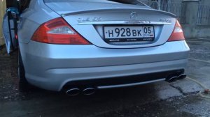 Мерседес cls amg 55 w 219 Махачкала, выхлоп