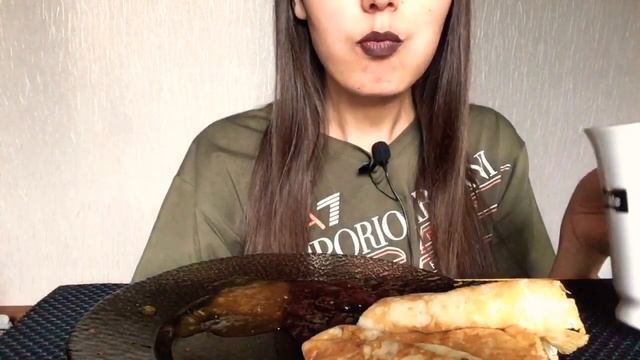 АСМР Блины с вареньем//Pancakes with jam