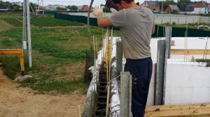 вибрирование при заливке бетона несъемная опалубка