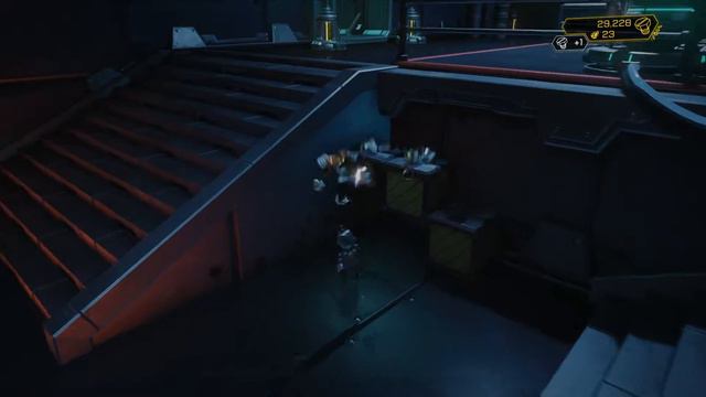 Ratchet & Clank 2016  - Quarto: Clank Chases Blarg Leader & Disengages Security Grid Puzzle Mission смотреть онлайн