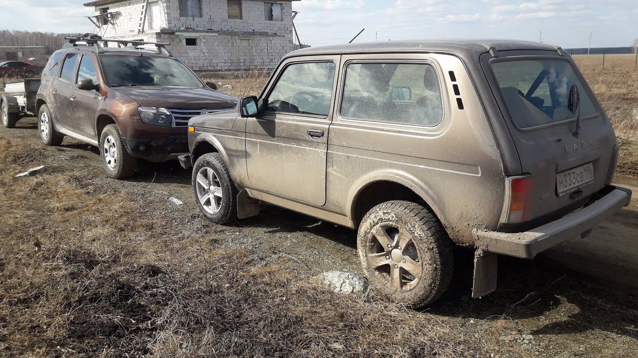 Нива 2020 VS Дастер 2013!!! Кто лучше в реальном бездорожье смотреть онлайн