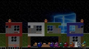 Among Us - OUT - Animation - Christmas | Minecraft