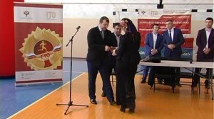 Вручение золотых значков ГТО