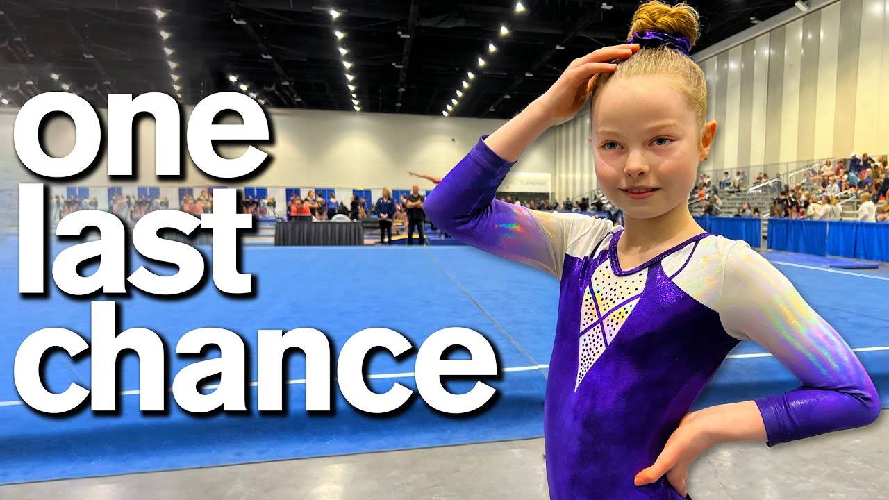 My Daughter's EMOTIONAL GYMNASTICS COMPETITION ❤️ смотреть онлайн