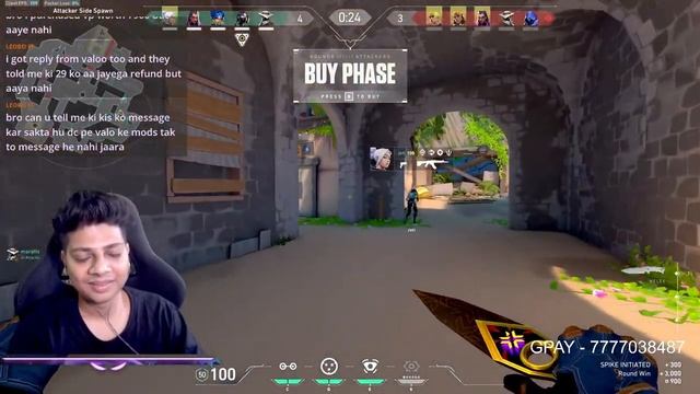 MrChamber is Live Valo Grind Rank - TITANIUM-2 смотреть онлайн