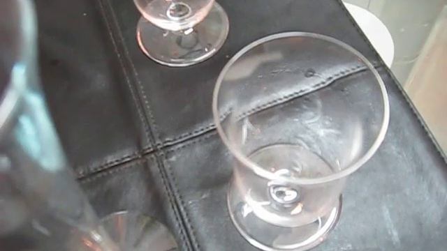 Звук хрустальных бокалов Riedel