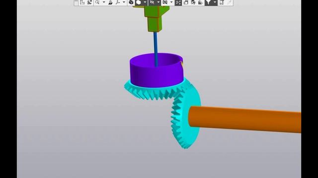 Простая анимация швейной машинки созданная в программе Компас 3D. смотреть онлайн