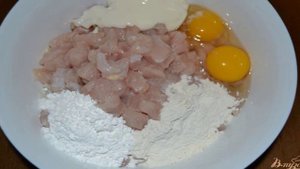 Куриные рубленные котлеты
