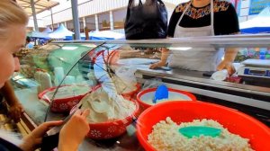 Побывали на Узбекском Базаре. Цены ШОК! Узбекистан. Чирчик.