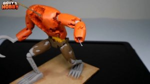 GRIM FOXY Sculpture ★ FNAF VR: Help Wanted DLC ➤ Polymer clay Tutorial