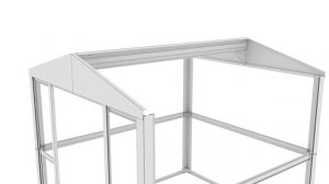 ★ 3D инструкция по сборке хозблока ★ 1860x2070x1890 мм