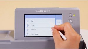 ScanNcut DX. Совместимость с вышивальными файлами