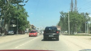 Алматы. Поселок Кыргаулды. Едем назад в город.
