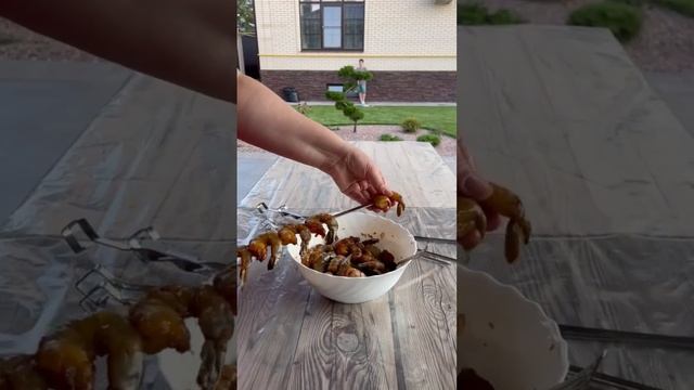 Самые вкусные креветки на мангале .Автор рецепта @Zarema_rostovreserv