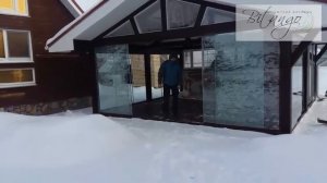 Слайдерное остекление в беседку