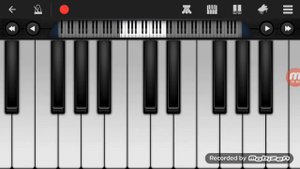 Парк юрского периода на пианино