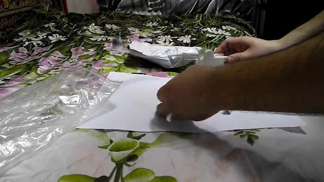 Настольная лампа на прищепке под USB. Распаковка товаров из Китая 2016. смотреть онлайн