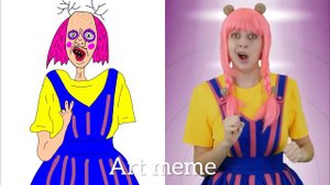 Puppeteer's Halloween Game on Cha-Cha, Lya-Lya, Boom-Boom & Chicky Drawing meme | D Billions