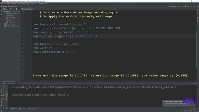 3-bitwise ردیابی رنگ خاص در تصویر، ماسک تصویر به کمک عملیات :OpenCV آموزش смотреть онлайн