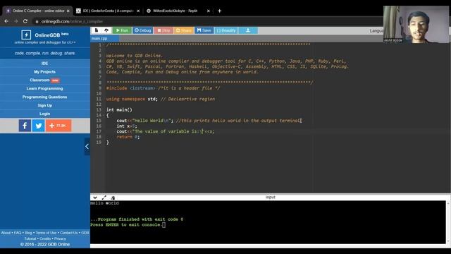 1.  C++ Introduction | C++ for Competitive Programming