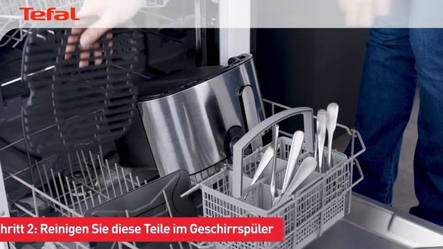 TEFAL Easy Fry & Grill XXL (2-in-1 Heißluftfritteuse) EY8018 – Tutorial – Reinigung смотреть онлайн