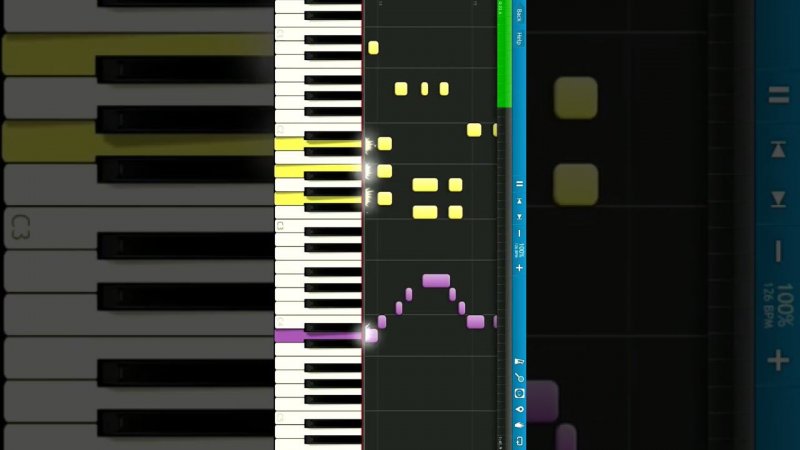 Сектор Газа - Пора Домой #pianotutorial #shorts #synthesia #synth