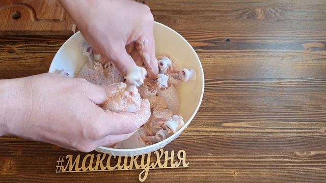 Куриные ножки в беконе