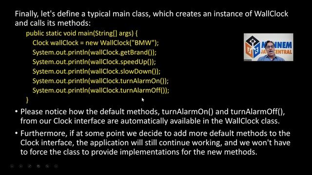 Java - 8 Default and Static methods in interfaces