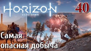 Horizon Zero Dawn PC ПРОХОЖДЕНИЕ НА РУССКОМ НА ПК #40 Самая опасная добыча