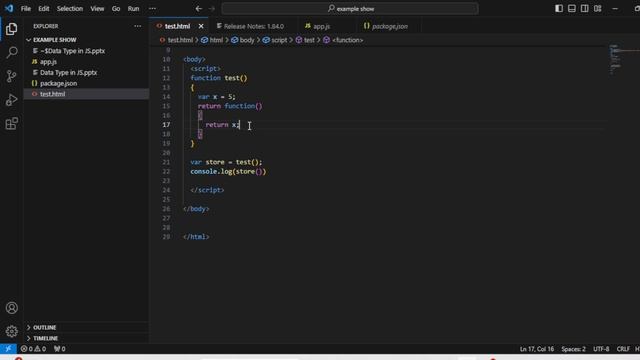 Closure in javascript