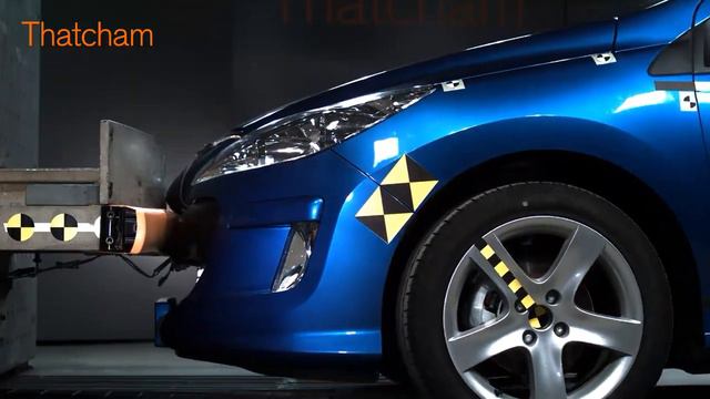 Thatcham - Peugeot 308 - Front impact - Marginal rating смотреть онлайн
