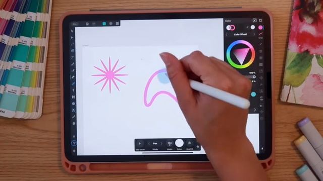 The Freelance Life Tutorials - The Basics of Affinity Designer iPad App: Working with the tools смотреть онлайн