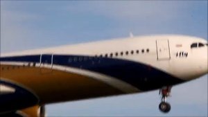 I-Fly EI-FBU Airbus A330-322 _ Посадка во Внуково VKO