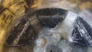 диск из стекловолокна "карбона" готов, новая технология изготовления. самоделка.