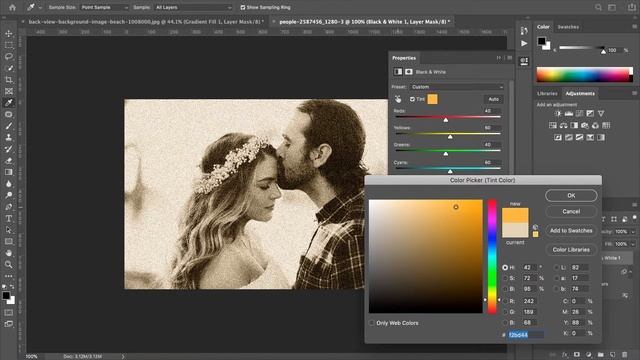 How to Create Vintage Look - Adobe Photoshop CC 2019 смотреть онлайн